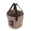 Collapsible Bucket 10L High Temperature Resistant Portable Folding Water Bucket with Handle for Camping Fishing Picnic