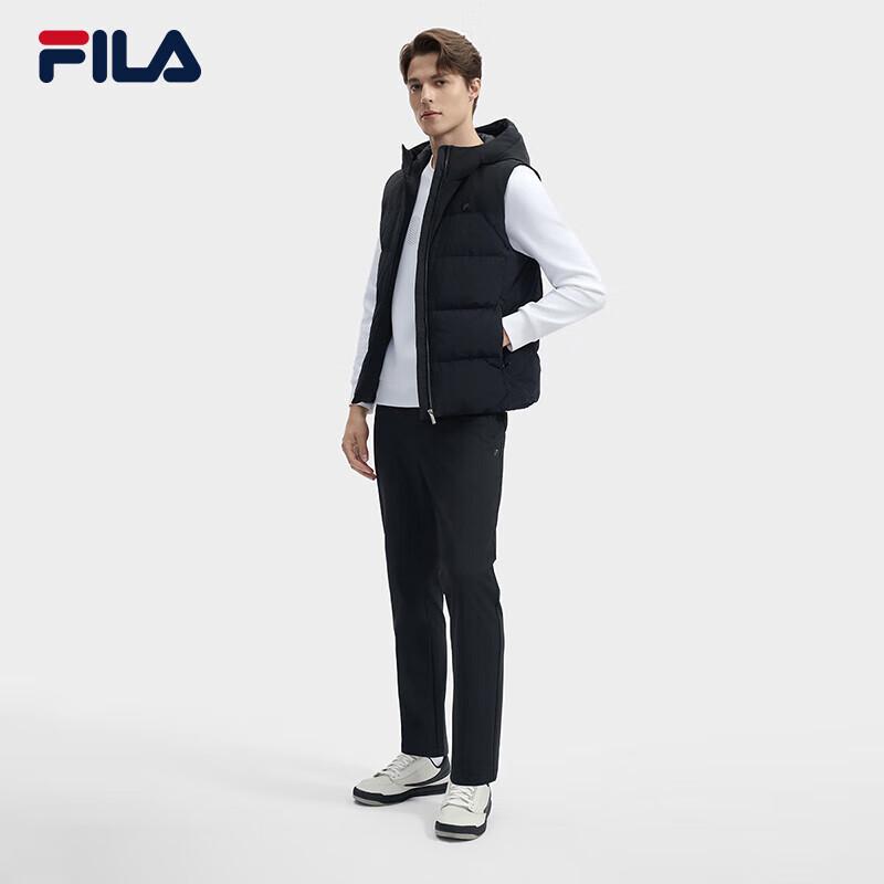 Fila Мужские зимние прямые плетеные брюки