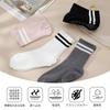 Girldate Yoga and Suitable for All Women's Non-Slip Socks, 4-Pair Set, Moisture-Wicking, Breathable, Cold-Weather Protection, Seasons, Approx.