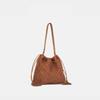 "Woven Garbage Bag" High-silk Matte Cowhide Hand-knitted Shoulder/cross-body Bag