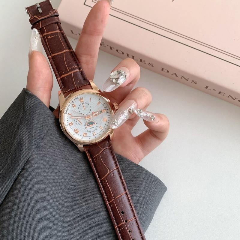 Teen Handsome Watch Male And Female Student Party High Value Fashion Fried Street Cool Round Dial Male