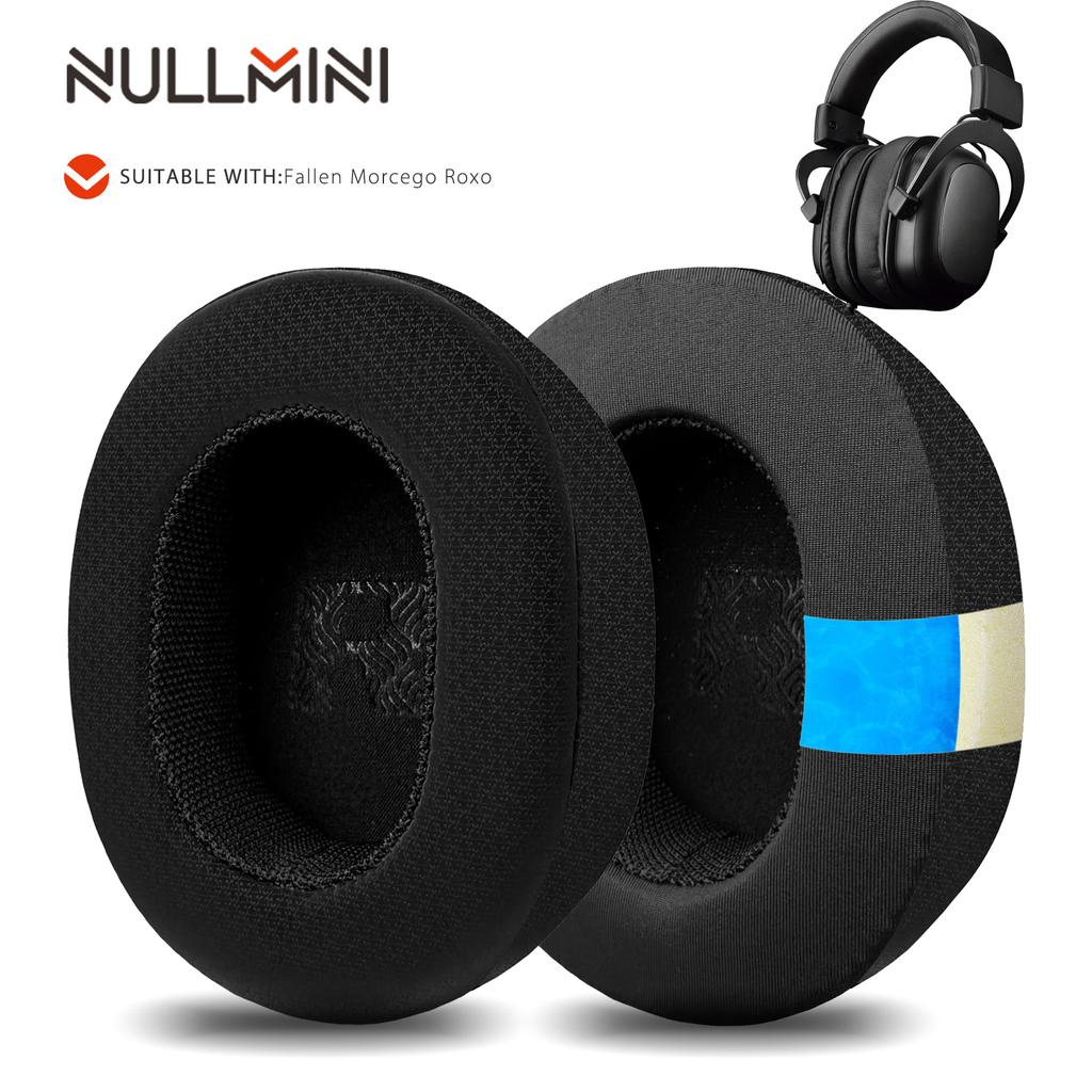 Сменные амбушюры Nullmini для наушников Morcego Roxo, охлаждающие гелевые амбушюры, подушечки для наушников, оголовье