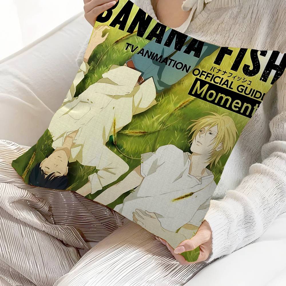 Чехол для подушки аниме Banana Fish Декоративная подушка Диван Домашний декор Чехол Чехлы для подушек