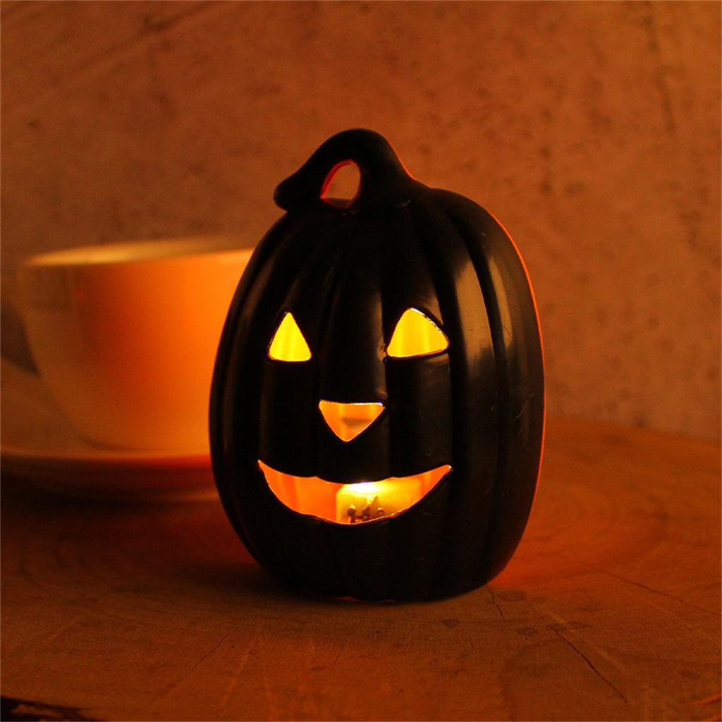 Украшения для ламп в виде тыкв на Хэллоуин, праздничные детские ручные лампы в виде тыкв, светящиеся тыквы, реквизиты для ведер