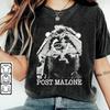 Винтажная футболка Post Malone, Футболка с тура F1 Trillion, Западная футболка, Ковбойская футболка, Унисекс футболка