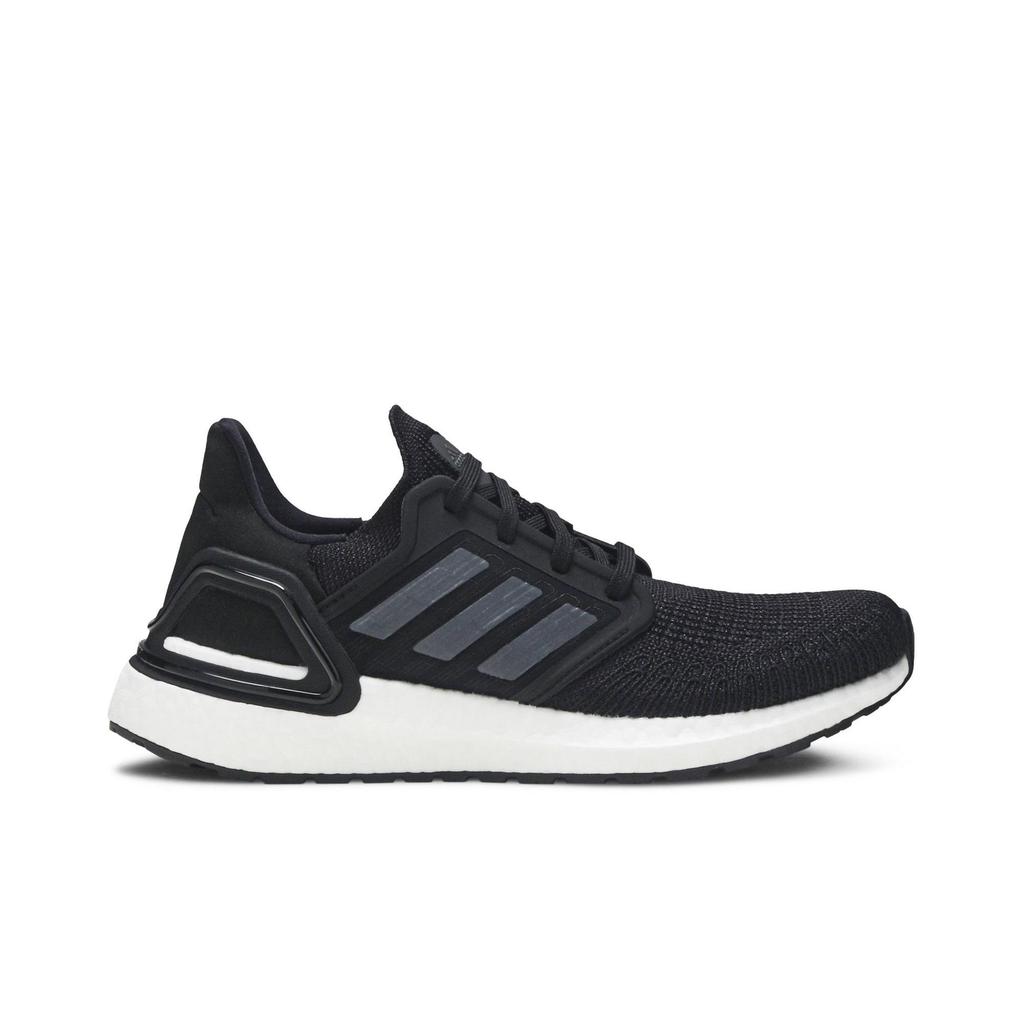Adidas Womens UltraBoost 20 'Core Black' (women's sizes) Core Black / Night Metallic / Cloud White Running Shoes EG0714