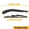 1Set Car Rear Wiper Arm Blade ABS Black Fit For Toyota 4Runner Limited Sport Utility 4-Door 2003-2009 Accessories 85241-35030