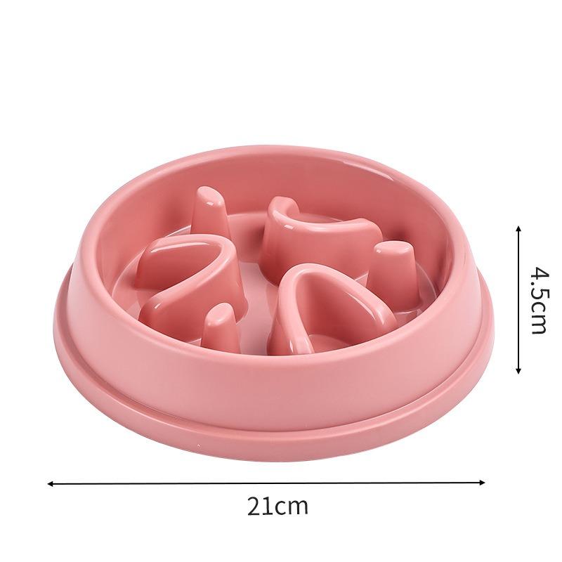 Anti Choke Slow Feeder Dog Bowl Non Slip Bottom Anti Overturn Pet Feeding Utensils Popular Slow Eating Bowl for Pet Dogs