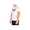 Emporio Armani Модная футболка с логотипом орла Мужские топы Белый 8N1T99-1JNQZ-0100