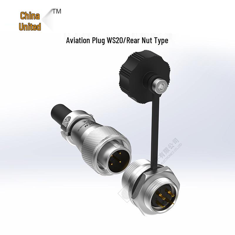 Central Connection WS20 Aviation Plug Socket Cable Harness and Wire Connector