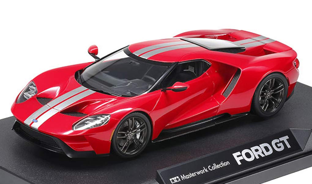 Коллекция мастеров Tamiya Ford GT, окрашенная в красный цвет, полная модель 21168 1/24 № 168