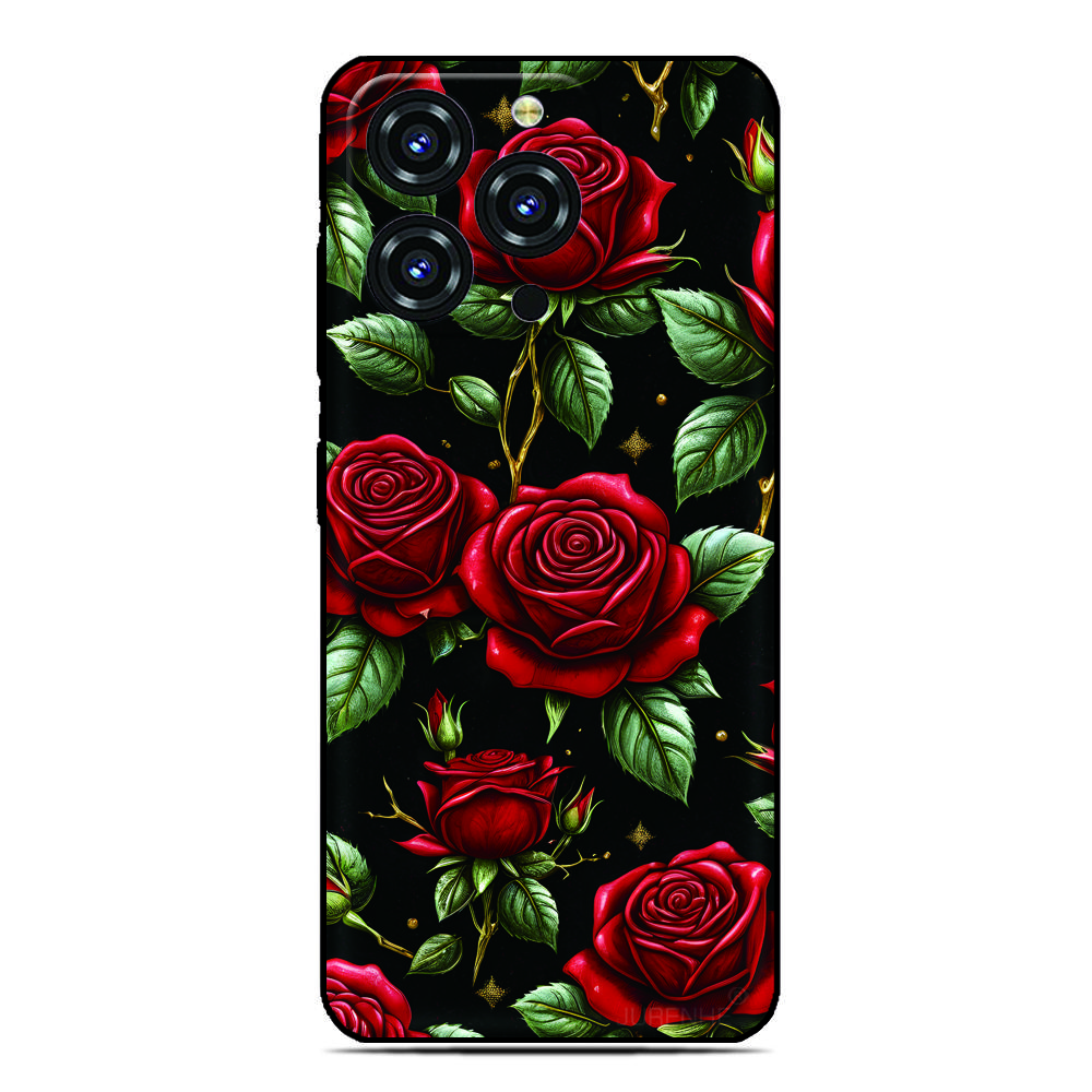 Чехол-цветок розы для Cubot A40 X100 A20 A10 Max 5 3 P80 P50 X70 X50 Note 60 50 21 Nothing CMF Phone 1 2 Pro 2a 3a Lite