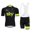 Men Women Cycling Jersey Set Short Sleeve Breathable Quick Dry Mountain Bike Apparel Summer Outdoor Sportswear
