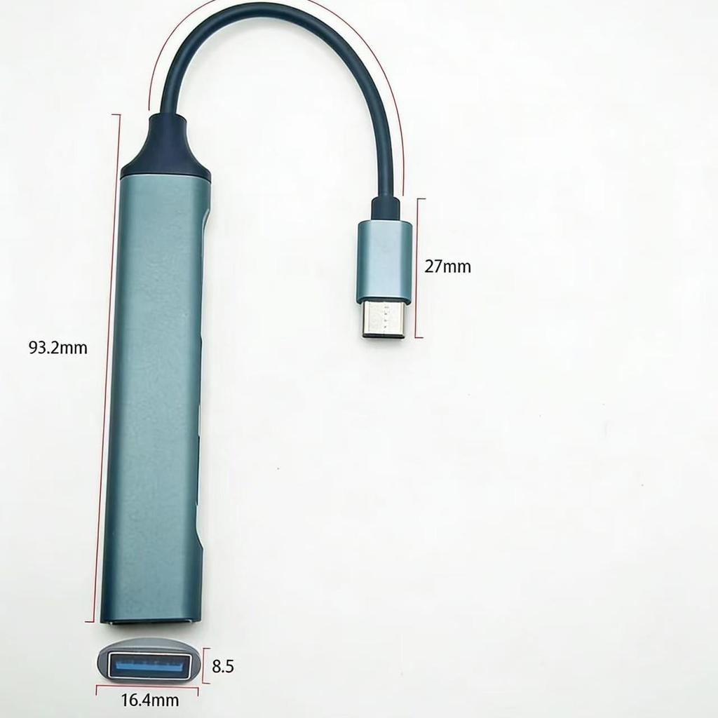 USB-C концентратор с 4 портами, Хит продаж, Док-станция-расширитель 2.0