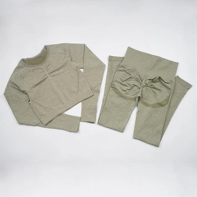 Бесшовный комплект для йоги, женская спортивная одежда для тренировок, спортивная одежда, спортивные костюмы для фитнеса