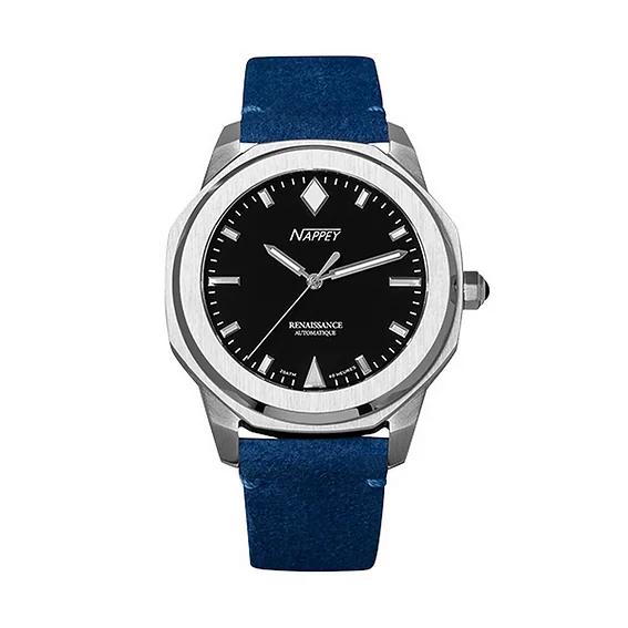 Nappey Часы Renaissance Steel And White Automatic NY41-AD2M-1B1A 200M Unisex