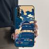 Neon Village Bathhouse Night For Huawei Nova Y70 Y90 Y60 Y61 Y91 Y72 9 10 SE 12i 12s 11i 5T P60 Pro P20 P30 P40 Lite Case