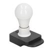LED Bulb with Battery Adapter 700LM 7W E27 Cordless Lamp Bulb Portable Work Bulb 12‑60V