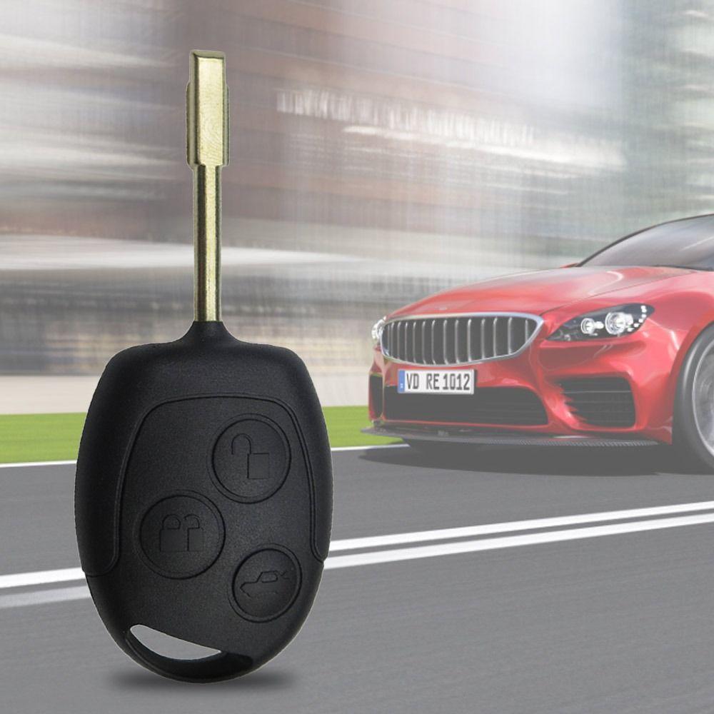 Чехол для ключа автомобиля с 3 кнопками, чехол для дистанционного ключа для Ford Focus Mondeo 2 3 Festiva Fiesta, ключ от автомобиля