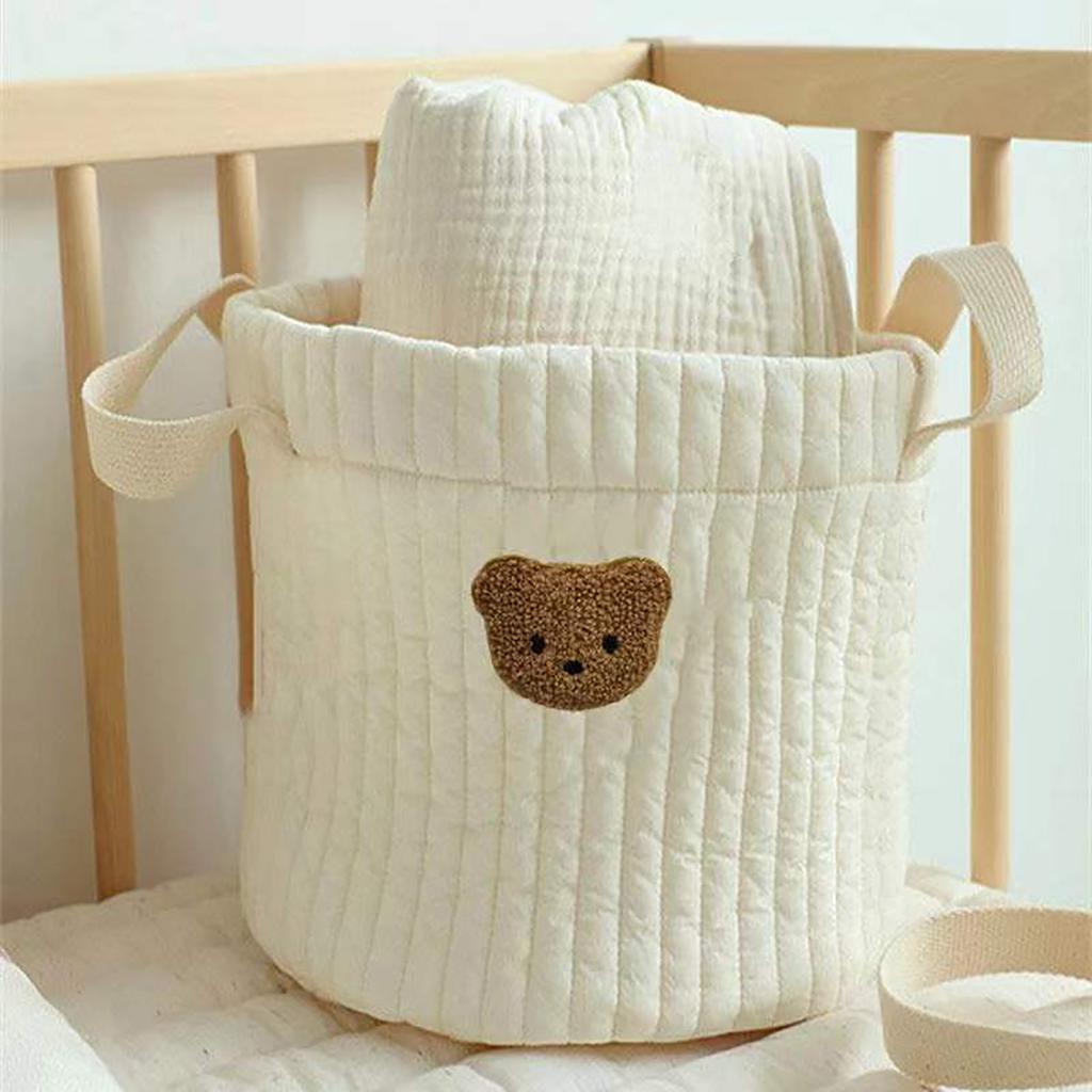 Baby Diaper Caddy Changing Basket Caddy Organizer with Handle Diaper Organizer for Nursery Baby Shower Boys Girls Bag