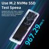 Xiaomi Корпус для SSD M.2 NVME PCIe NGFF SATA с двойным протоколом, прозрачный, USB Type C 10 Гбит/с, PCI-E M2 SSD, прозрачный внешний корпус, коробка для жесткого диска