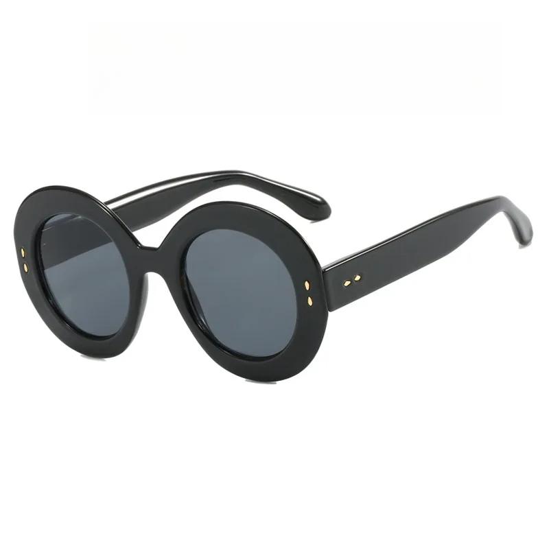 Круглые Очки Большой Рамки Линзы Модные Женские Очки Мужские Женские Оптические Очки Солнцезащитные Очки Lentes De Sol Солнцезащитные Очки Женские