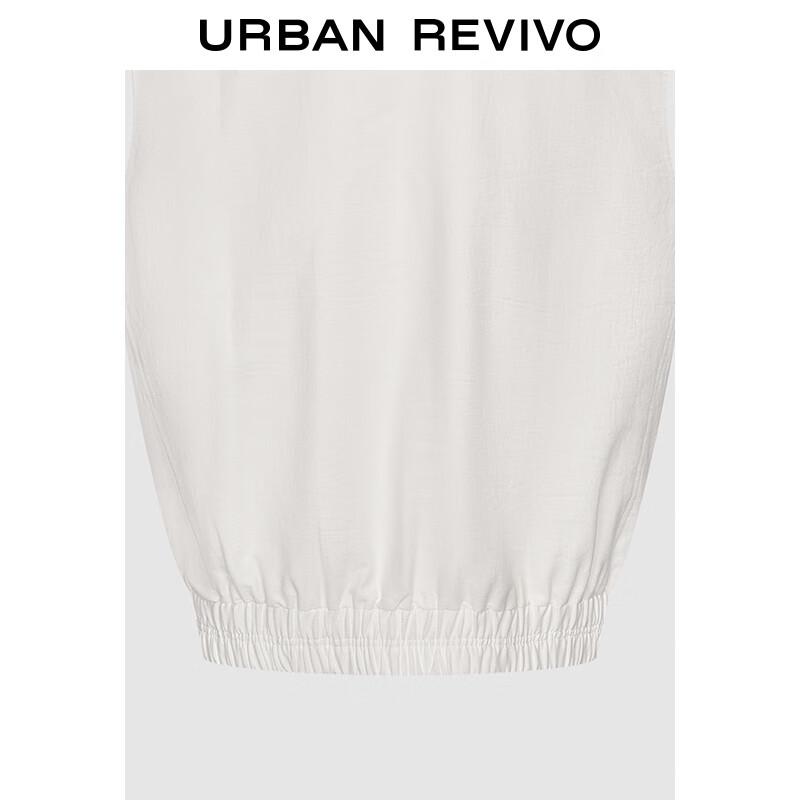 UR Женский простой модный жилет без рукавов на пуговицах со стойкой