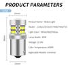 2pcs 1156 BA15S PY21W P21/5W 1157 BAY15D LED Bulbs 3030 19SMD Canbus Car Turn Signal Light Brake Reverse Parking Lamps 6000k 12v