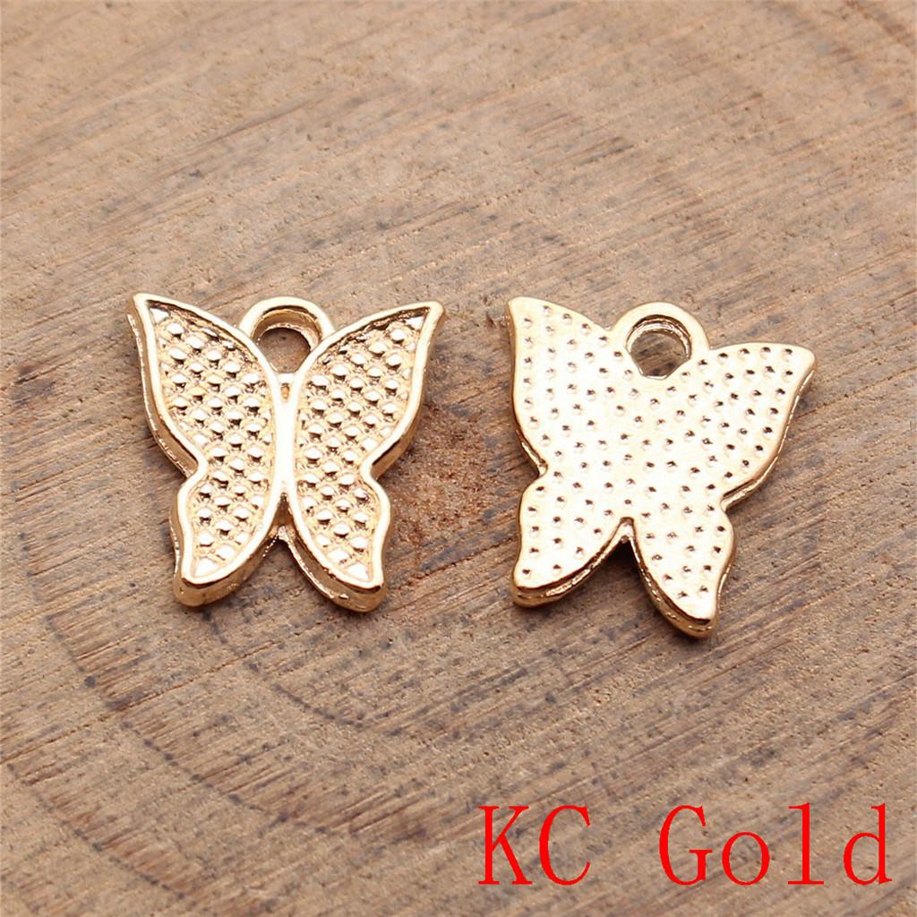 Butterfly Shaped Charms Pendant For Bracelet Necklace Jewelry Making Craft Findings