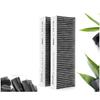 2pcs Filters 340*123*42mm Activated Carbon Filters For BORA Basic BAKFS And For BORA Pure Systems Replacement Accessories