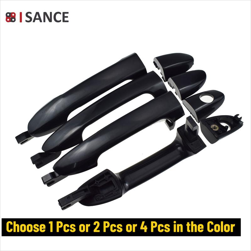1/2/4 Pcs Black Outside Car Door Handle Front Rear Left Right 82650-2F000 For Kia Spectra 2.0L 2004 2005 2006 2007 2008 2009