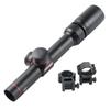 Прицел с переменным увеличением для короткой винтовки, включает высокое кольцо крепления 20 мм T-EAGLE 1,5-5x20 Airsoft,