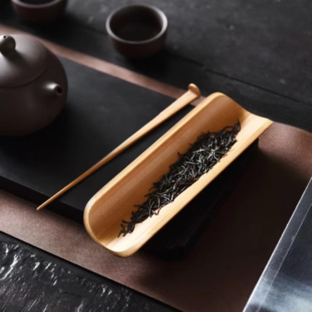 Natural Bamboo Tea Scoop Handmade Tea Needle Durable Tea Accessories Set office