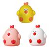 Аниме Игрушки для купания для малышей Желтый цыпленок Плавающие водные игрушки Игрушка для воды для ванной Игрушка для брызг водой Ванна