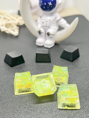 4 шт. Высококачественные Горячие Продажи Разноцветные Полупрозрачные Колпачки для Клавиш Механической Клавиатуры с Крестообразным Штоком колпачки колпачки колпачки аниме