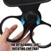 Регулируемое вращение на 360° Практичный аксессуар для салона 3-в-1 Подставка-подстаканник для автомобиля Многофункциональное основание для подстаканника Интерьер автомобиля
