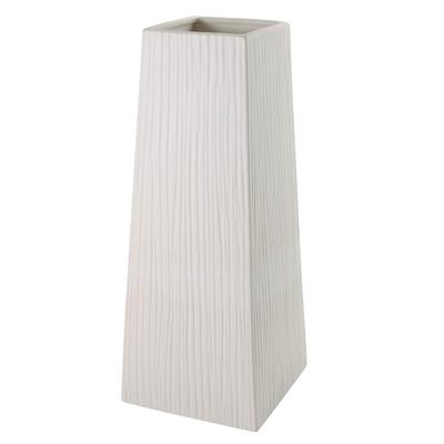 Ваза Tokyodo SEVA Lutz матовая белая 16×H40см GW000030-001