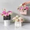 4Pcs Flower Tote Bag Portable Foldable Long Lasting Universal Present Packing Flower Box Household Supplies