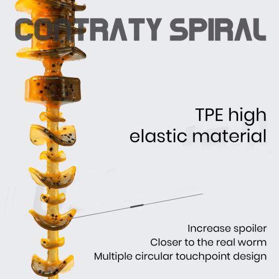 10 шт., мягкие приманки, яркие цвета, гибкие, сильная плавучесть, устойчивые к укусу, плавающие приманки с имитацией червя, рыболовные аксессуары