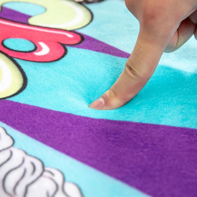 Modern Abstract Dopamine Style Entryway Carpet Fashion Decoration Foldable Washable Door Mat Home Living Room Non-slip Large Rug