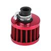 1 * Air Filter, Breather Filter 13mm-Qiilu Air Filter Air Intake Filter Kit 57 * 50mm 13mm Universal (Red Color)