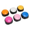 6pcs Voice Recording Button 30 Seconds Recordable Training Buzzer for Communication with Dogs Pets