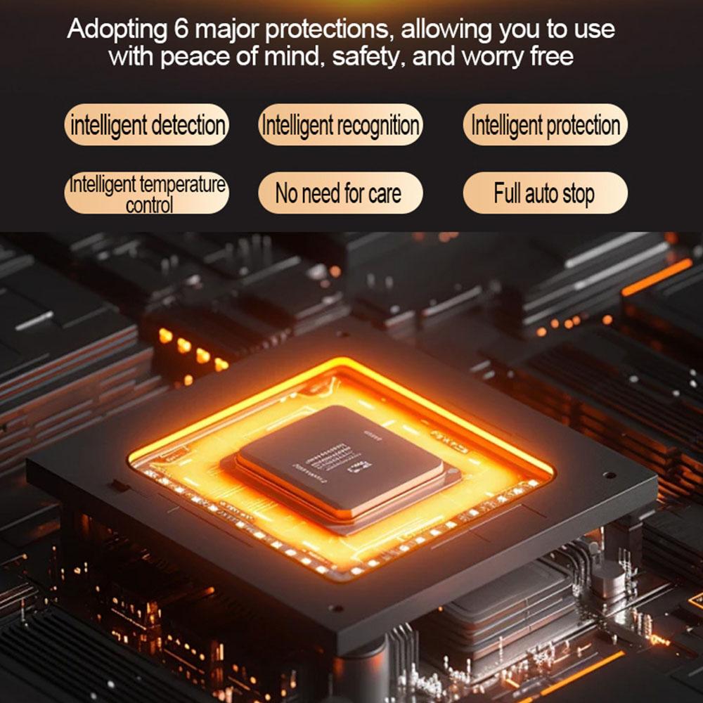 Защита от перенапряжения Внедорожник Мотоцикл Грузовик Обнаружение напряжения и температуры Автомобильное зарядное устройство для аккумулятора 12В 6А Интеллектуальное импульсное восстановление 2025 Цифровой ЖК-дисплей