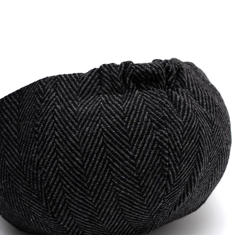 Британская кепка Newsboy, мужская, осень-зима, винтажная, восьмиугольная, берет