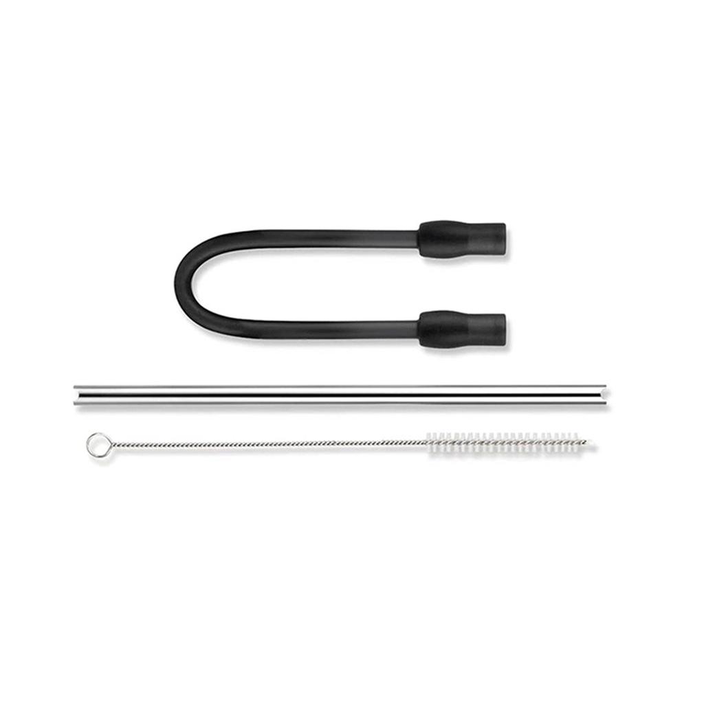 Металлический набор молочных трубок Запасные шланги Молочный шланг Набор аксессуаров для чистки Кофейная посуда Отлично подходит для автоматических кофемашин