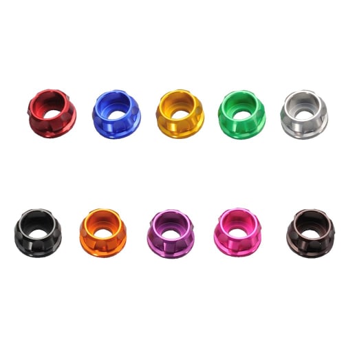 Daytona PREMIUM ZONE Motorcycle Cap Bolt Color M8 Gold 2 Pieces 91927