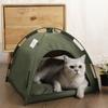 Cat Tent Dog Bed Pet Teepee with Cushion for Dog Kennel Indoor Cat Nest Cat Bed for Kitten Puppy Cave Dog House Pet Sofa