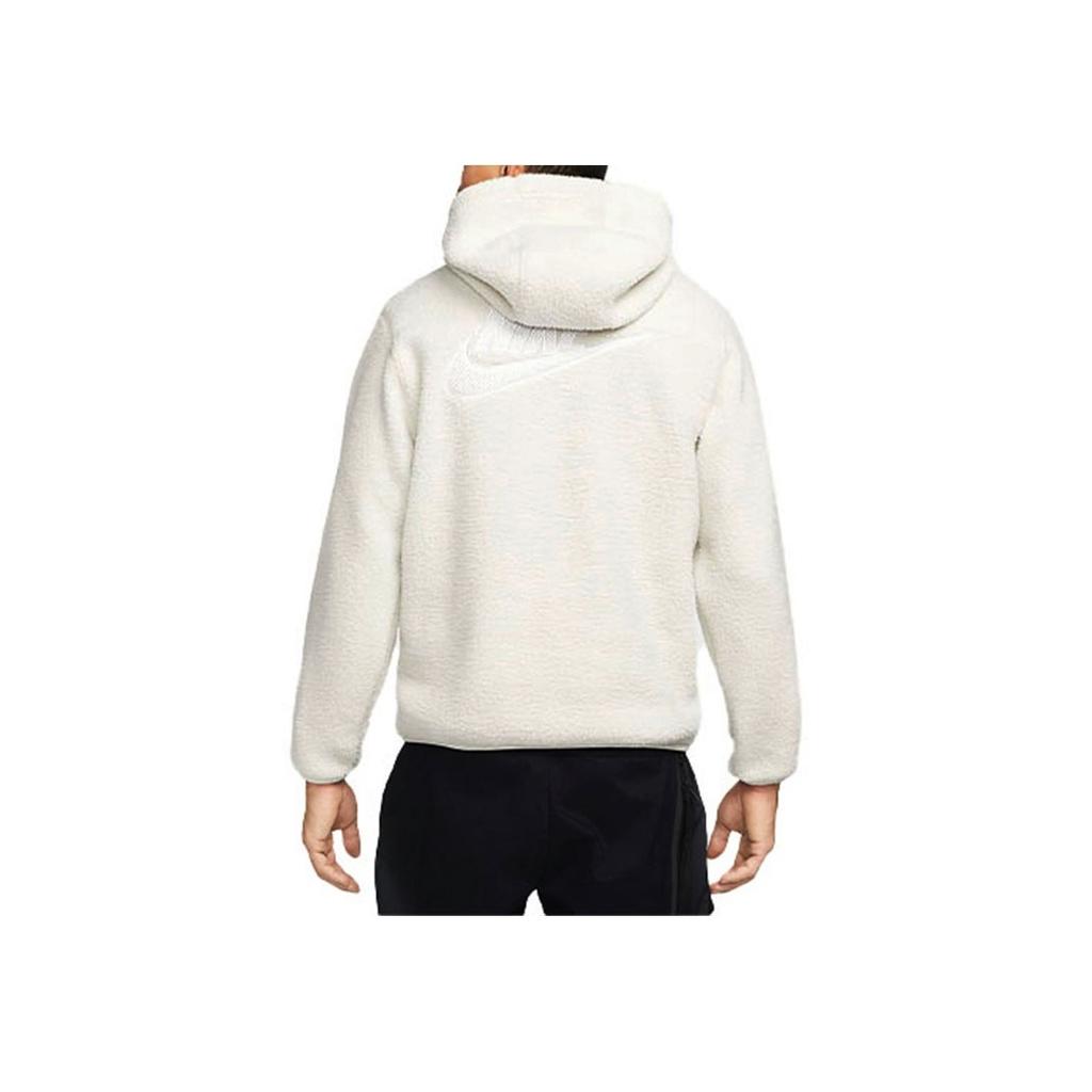 Nike Спортивная одежда Sport Essentials+ Толстовка с капюшоном на флисовой подкладке Мужские топы Бежевый DD5014-072