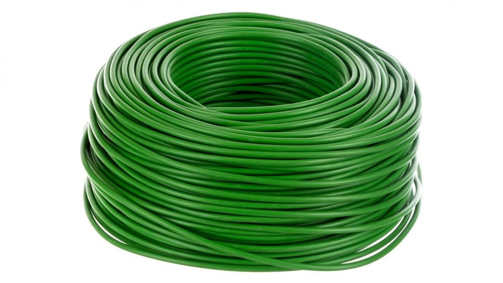 Installation cable H07V-K 2.5 green 29155 /100m/