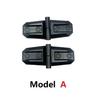 2Pcs ABS Car Engine Hood Door Hinge Decoration Cover Trim For Suzuki Jimny JB64 JB74 2018- Exterior Styling Accessories
